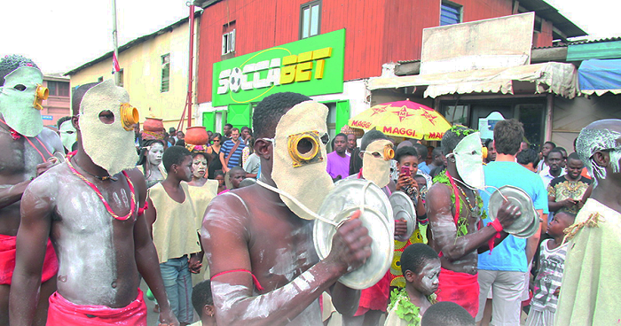 Art forms of different shades are paraded at Chale Wote